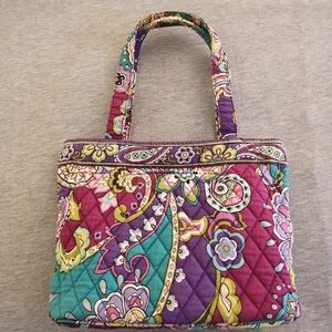 Vera Bradley Small Floral Paisley Shoulder Bag Purse